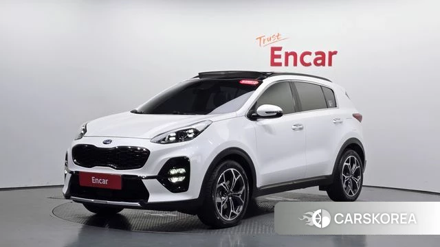 Kia Sportage The Bold 2019 Белый из Кореи