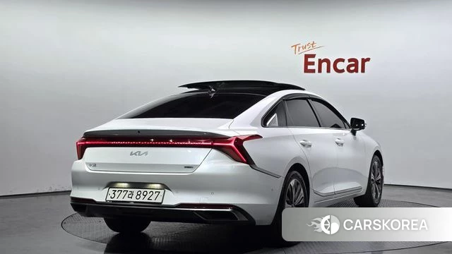 Kia K8 Hybrid 2022 Белый из Кореи