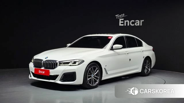 BMW 5 Series (G30) 2022 Белый из Кореи