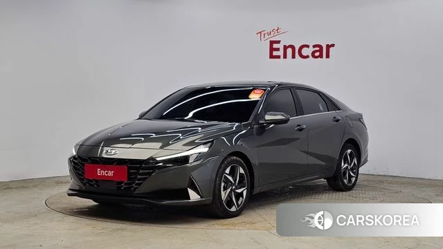 Hyundai Avante (CN7) 2022 Серый из Кореи