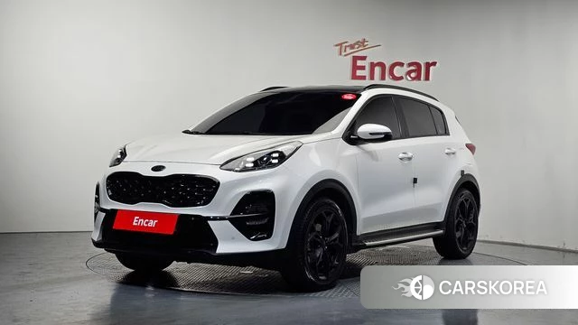 Kia Sportage The Bold 2021 Белый из Кореи