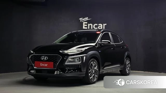 Hyundai Kona Hybrid 2019 Черный из Кореи