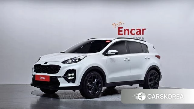 Kia Sportage The Bold 2021 Белый из Кореи