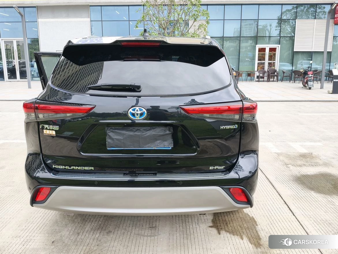 Toyota Highlander 2021 Черный из Китая