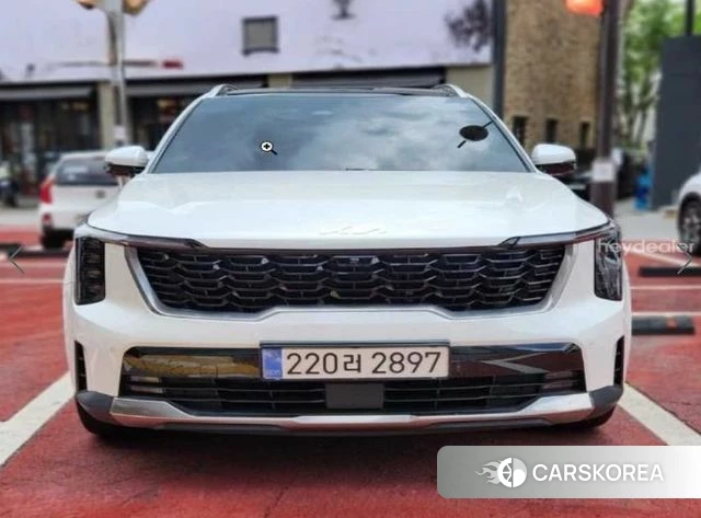 Kia The New Sorento 4th Generation 2024 Белый из Кореи