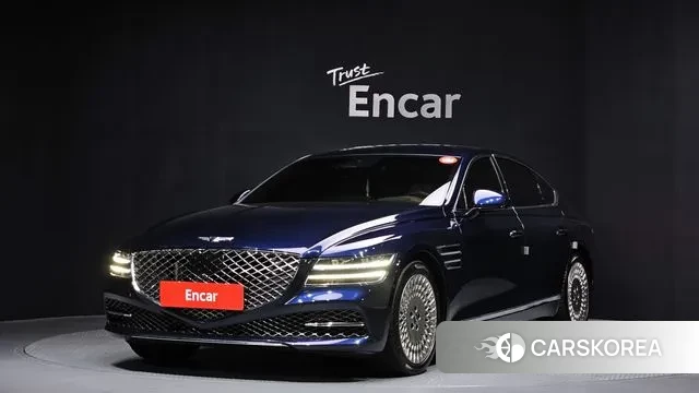 Genesis G80 (RG3) 2021 Синий из Кореи