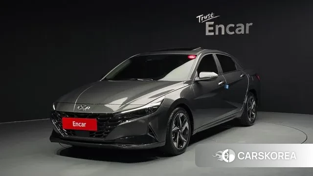 Hyundai Avante (CN7) 2020 Серый из Кореи