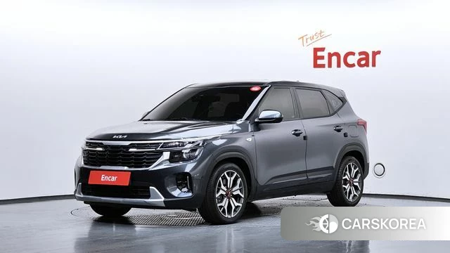 Kia The New Seltos 2023 Серый из Кореи