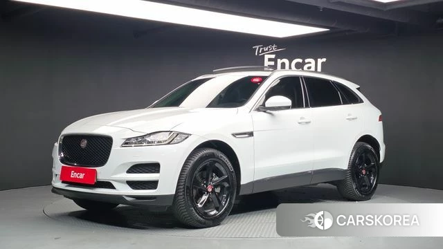 Jaguar F-PACE 2020 Белый из Кореи