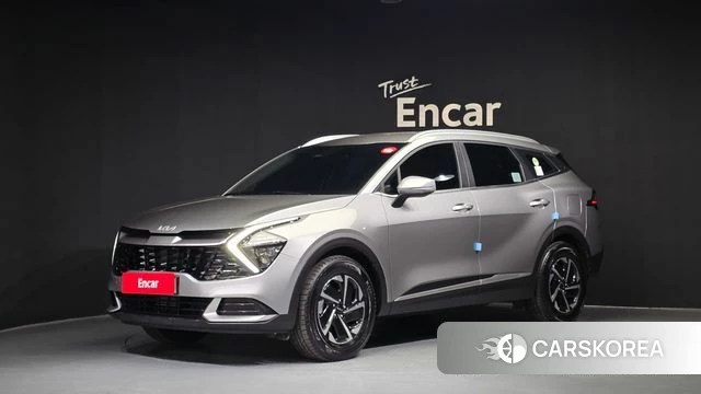 Kia Sportage 5th Generation Hybrid 2023 Серебристо-серый из Кореи