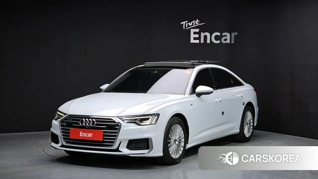 Audi A6 (C8) 2020 Белый из Кореи