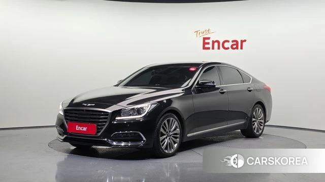 Genesis G80 2018 Черный из Кореи