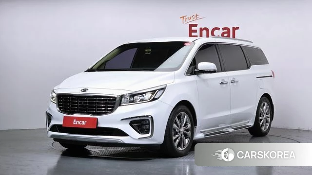 Kia The New Carnival 2018 Белый из Кореи