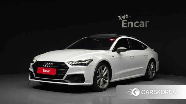 Audi A7 (4K) 2022 Белый из Кореи