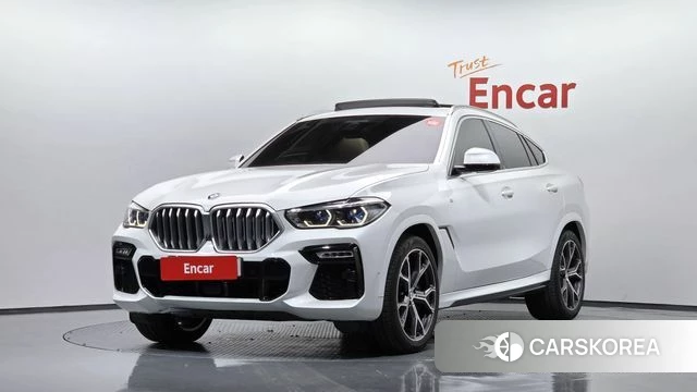BMW X6 (G06) 2021 Белый из Кореи