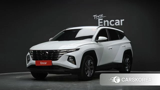 Hyundai Tucson (NX4) 2023 Белый из Кореи