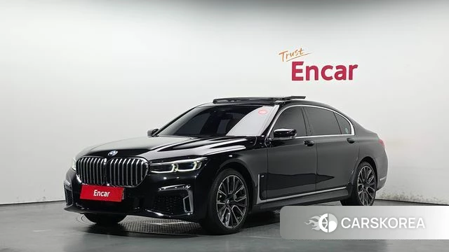 BMW 7 Series (G11) 2019 Черный из Кореи
