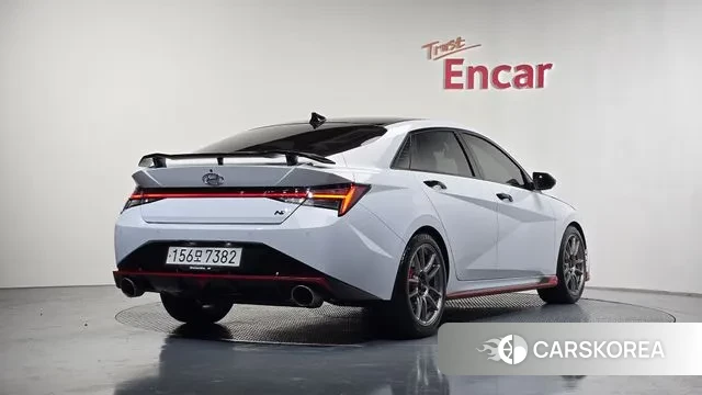 Hyundai Avante (CN7) 2022 Белый из Кореи