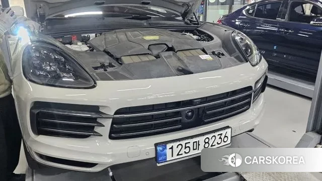Porsche Cayenne (PO536) 2023 Белый из Кореи