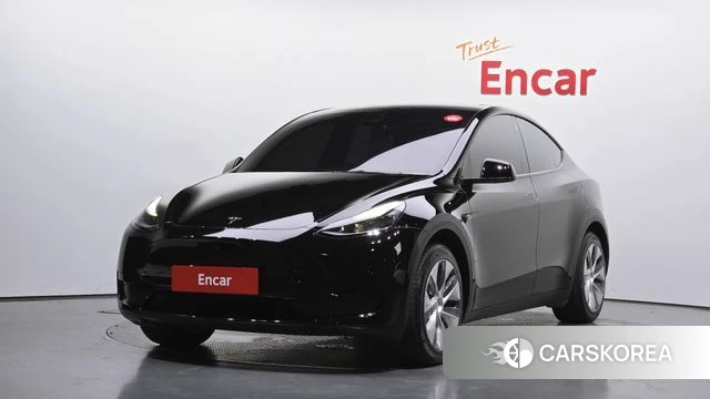 Tesla Model Y 2023 Черный из Кореи