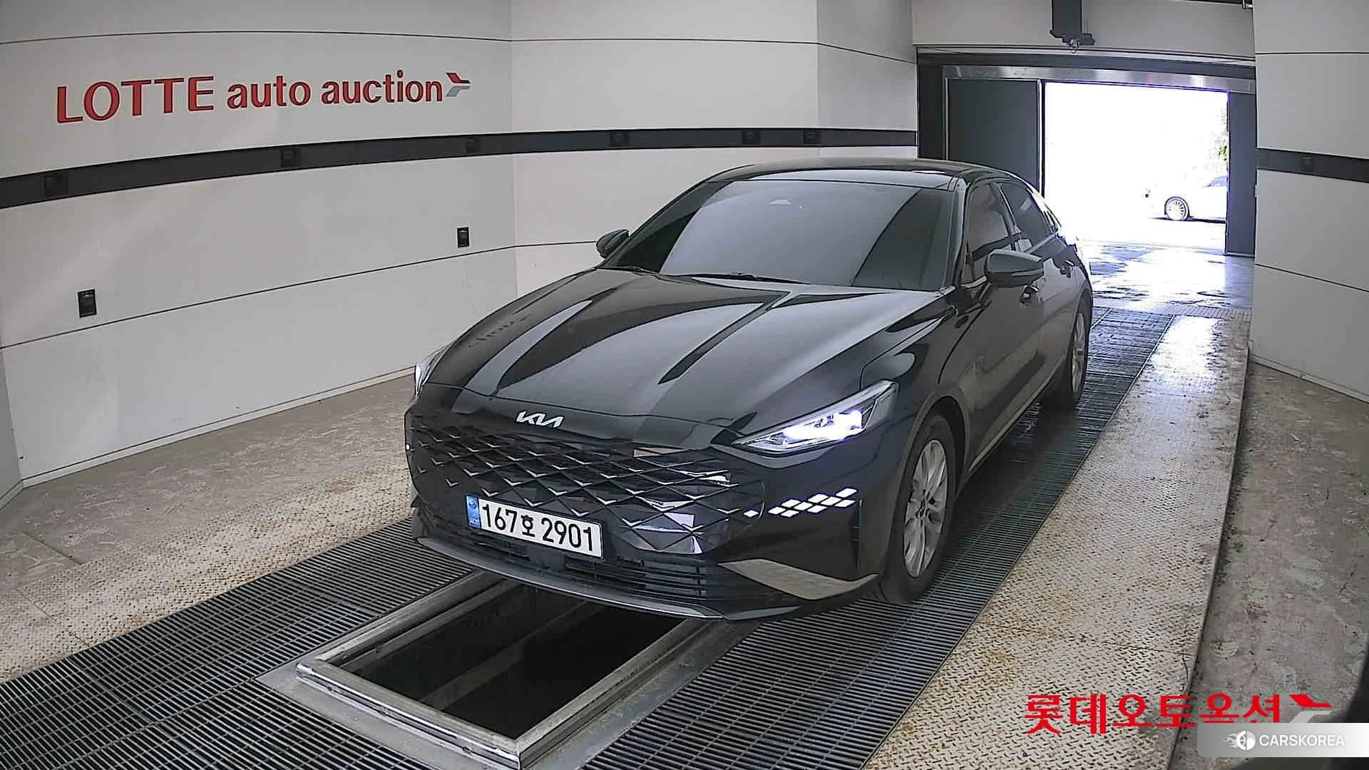 Kia K8 2023 Черный из Кореи