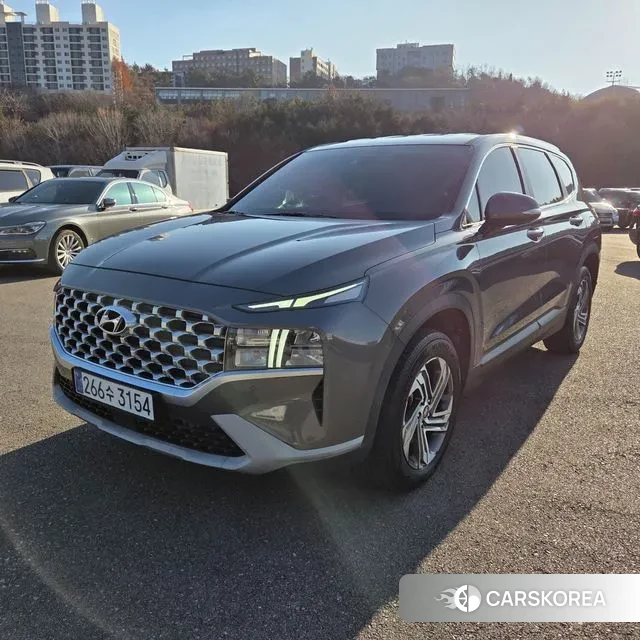 Hyundai The New Santa Fe 2020 Серый из Кореи