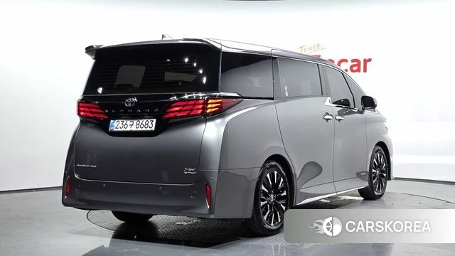 Toyota Alphard 4th Generation 2025 Серый из Кореи