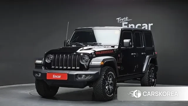 Jeep Wrangler (JL) 2020 Черный из Кореи
