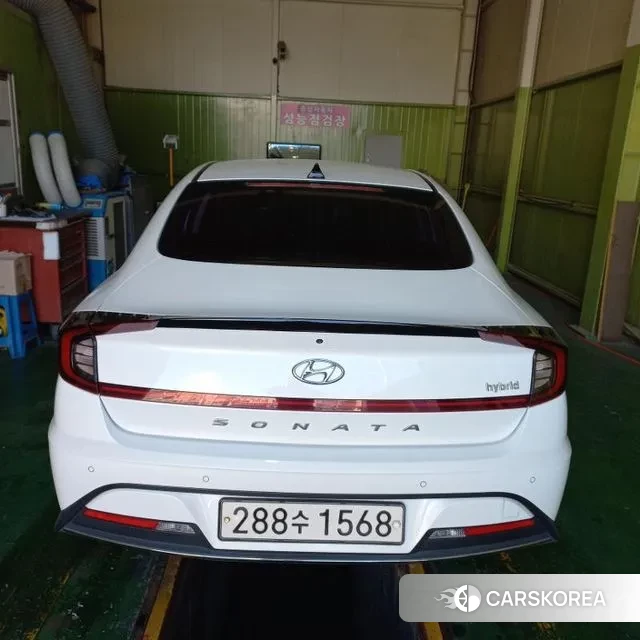 Hyundai Sonata Hybrid (DN8) 2019 Белый из Кореи