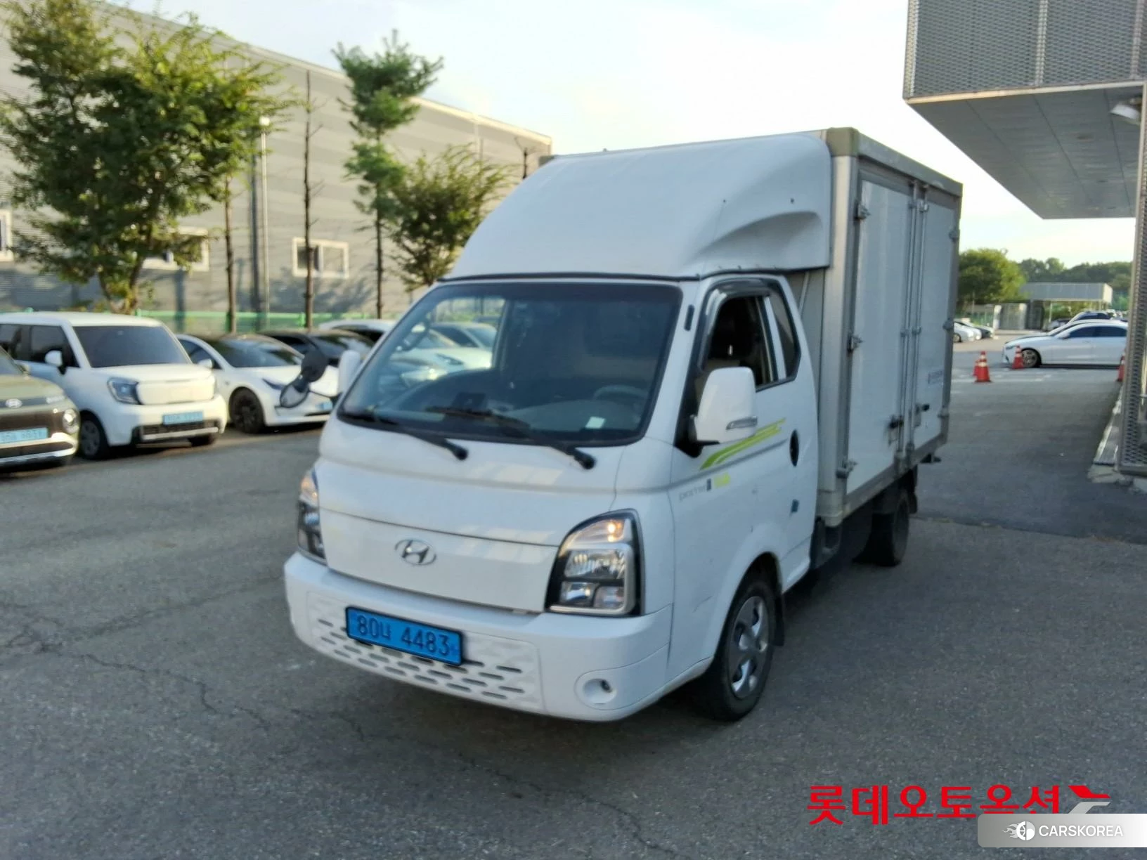 Hyundai Porter II electric 2021 Белый из Кореи
