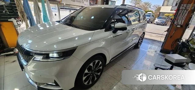 Kia Carnival 4th generation 2021 Белый из Кореи