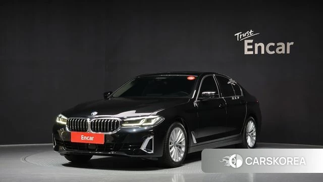 BMW 5 Series (G30) 2022 Черный из Кореи