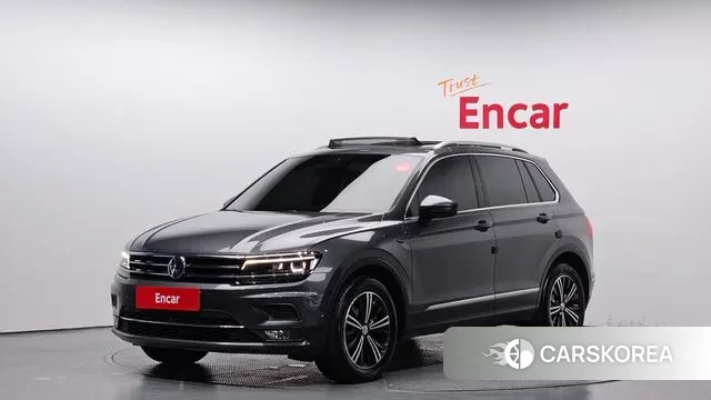 Volkswagen Tiguan second Generation 2020 Серый из Кореи