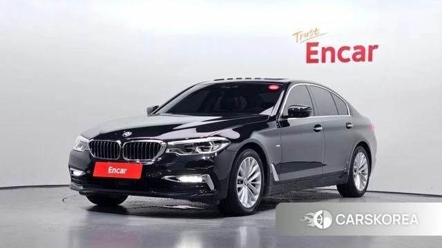 BMW 5 Series (G30) 2018 Черный из Кореи