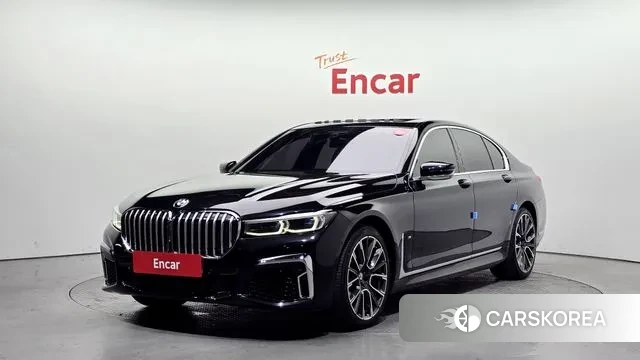 BMW 7 Series (G11) 2020 Черный из Кореи