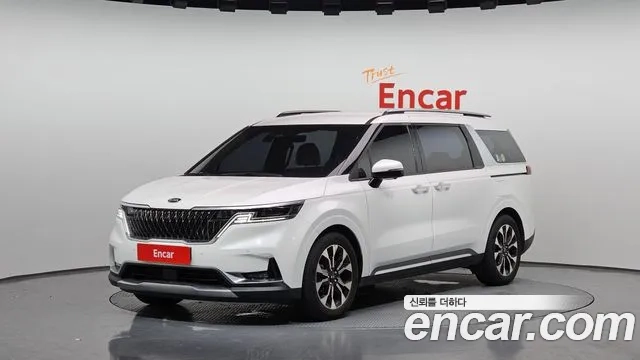 Kia Carnival 4th generation 2021 Белый из Кореи