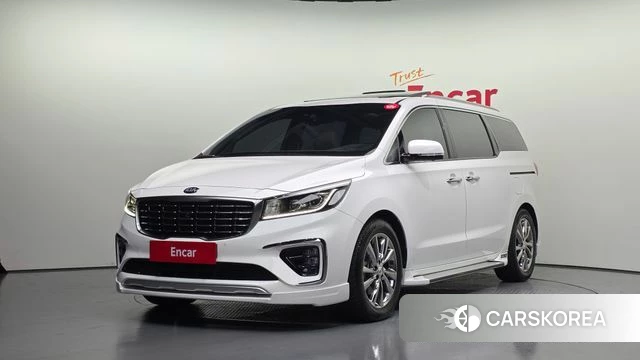 Kia The New Carnival 2018 Белый из Кореи