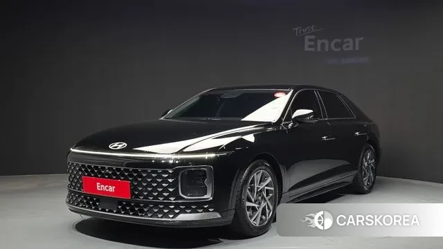 Hyundai Grandeur (GN7) 2023 Черный из Кореи