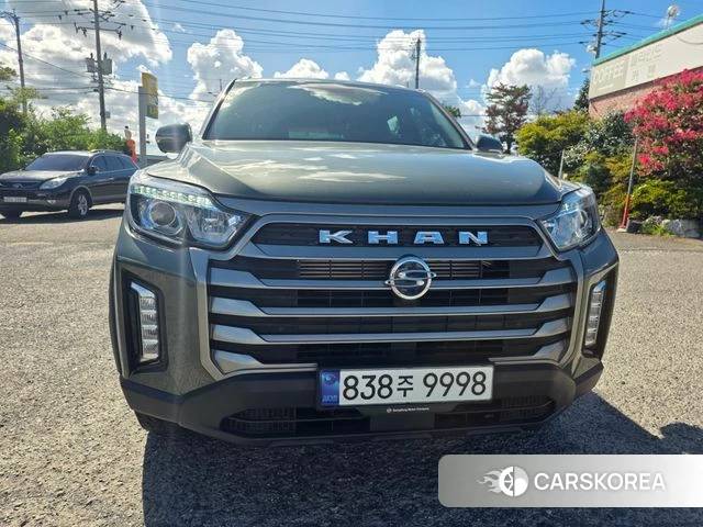 Ssangyong The New Rexton Sports Cannes 2021 Светло-зеленый из Кореи
