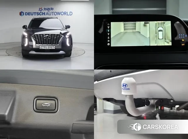 Hyundai Palisade 2021 Серый из Кореи