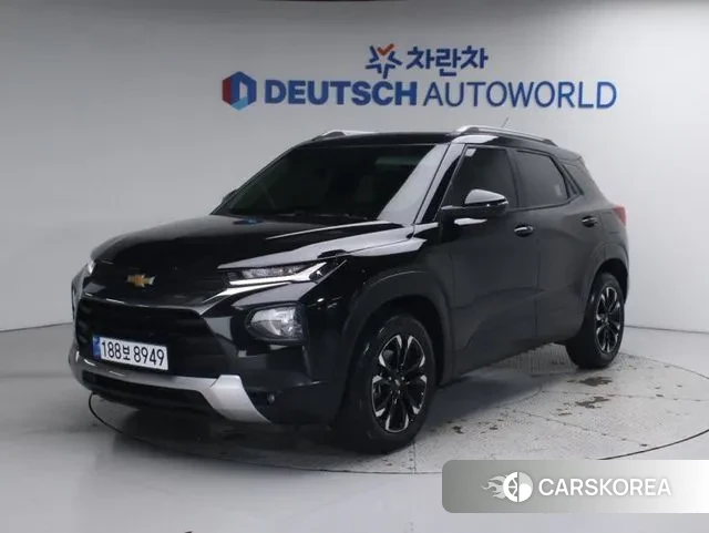 Chevrolet (GM Daewoo) Trailblazer 2021 Черный из Кореи