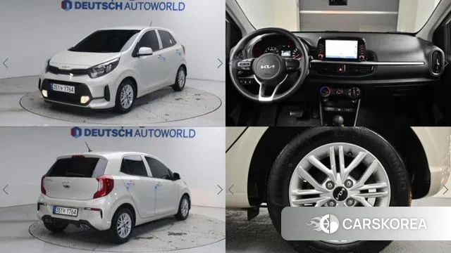 Kia Morning Urban (JA) 2022 Белый из Кореи