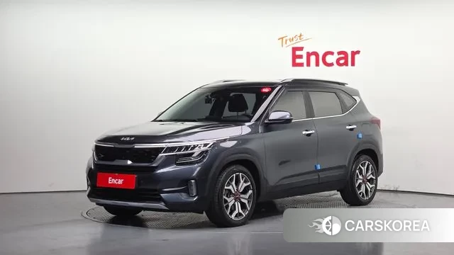 Kia Seltos 2022 Серый из Кореи