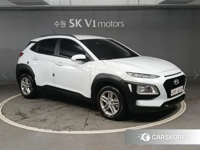 Hyundai Kona 2018 Белый из Кореи