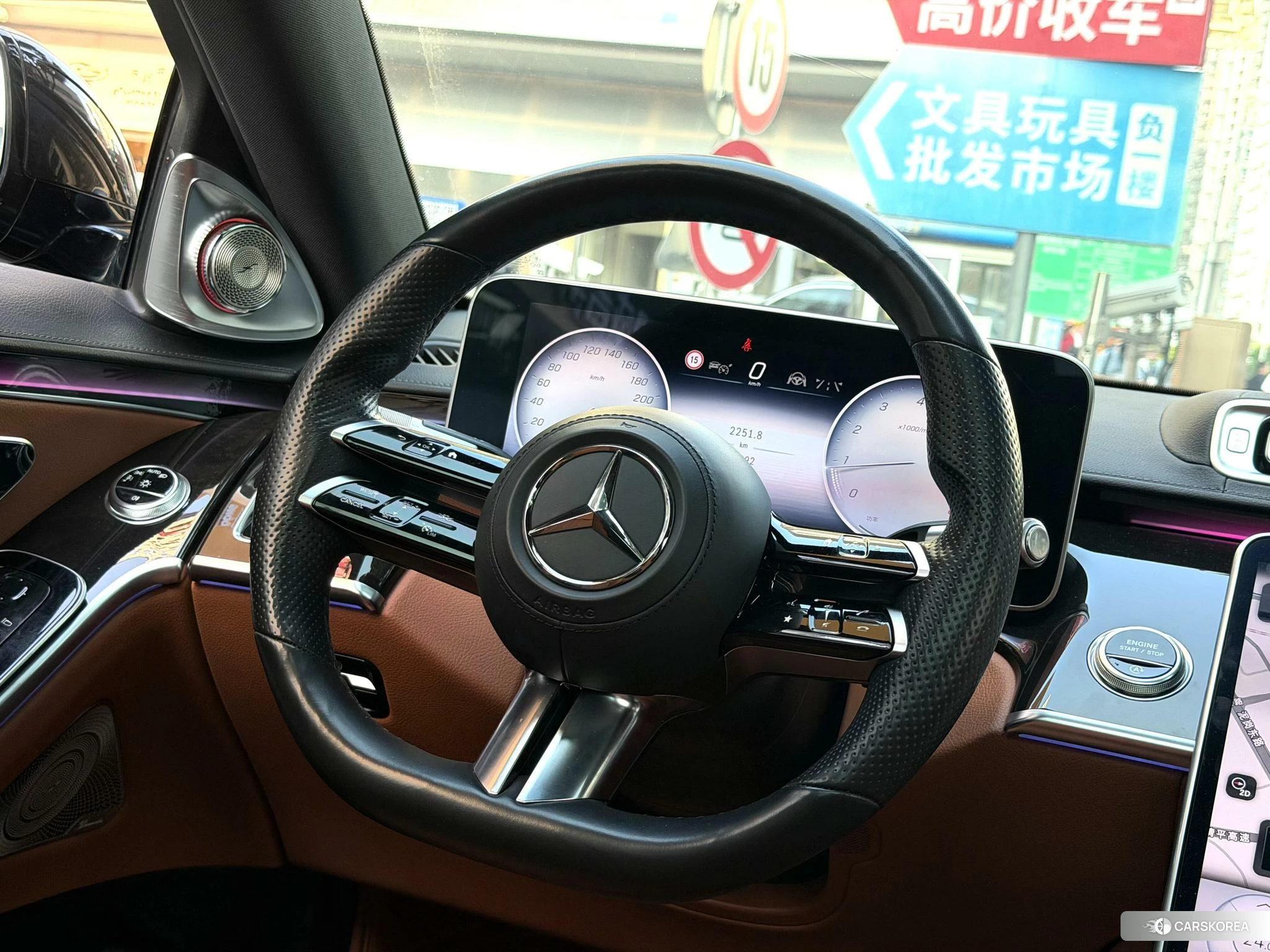 Mercedes-Benz S-class 2021 Темно-серый из Китая