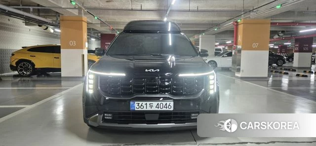 Kia The New Carnival 4th Generation 2025 Черный из Кореи