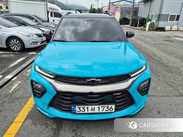 Chevrolet (GM Daewoo) Trailblazer 2022 Синий из Кореи