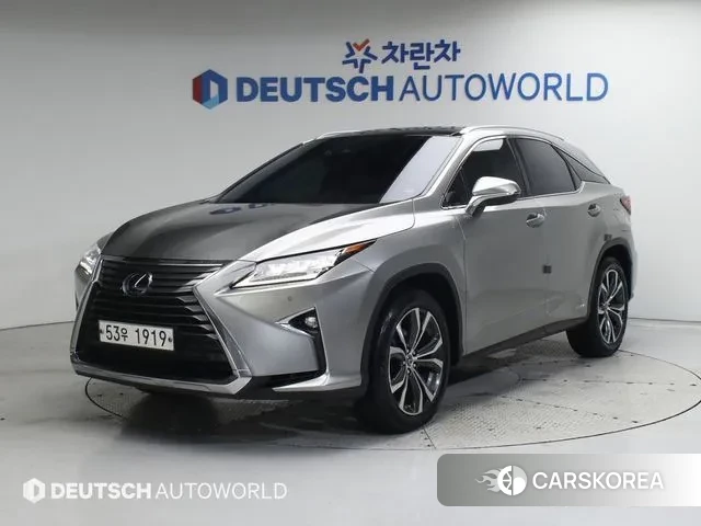 Lexus RX450h 4th generation 2019 Серебристо-серый из Кореи