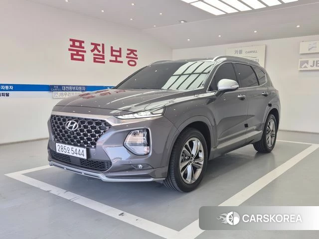 Hyundai Santa Fe TM 2018 Серый из Кореи