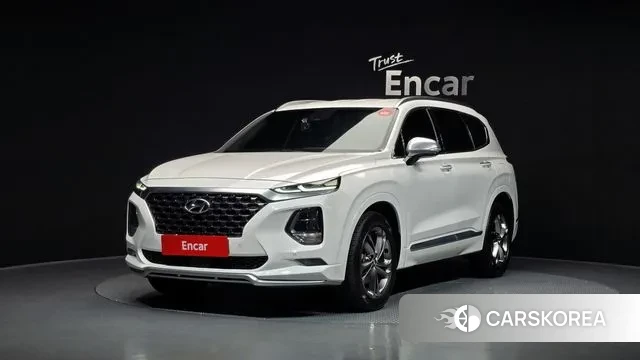 Hyundai Santa Fe TM 2019 Белый из Кореи